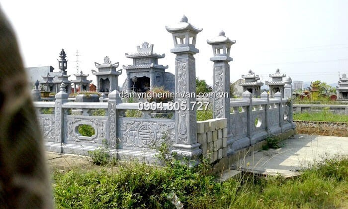 Xây dựng lăng mộ đá tại Thái Bình