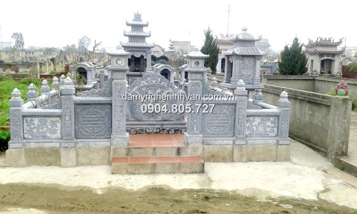 Mẫu mộ đá đẹp Ninh Bình