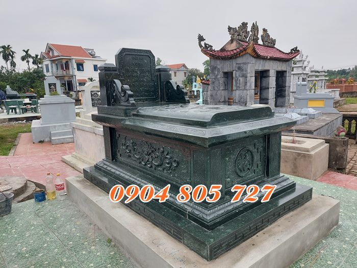 Bán mộ bành đá xanh rêu tại Quảng Ninh