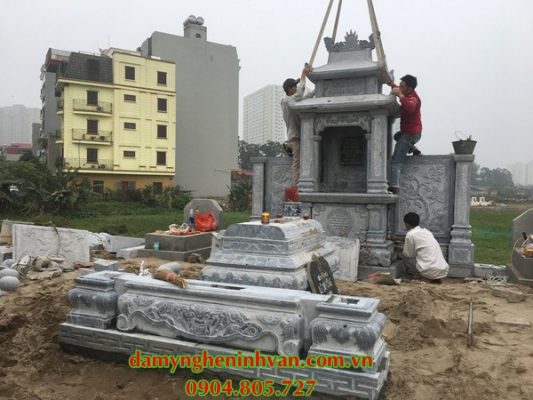 Lắp đặt lăng mộ đá tại Hà Nội