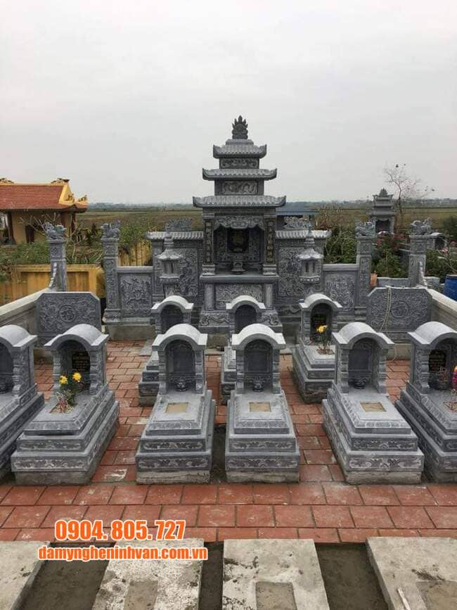 khu lăng mộ đá đẹp tại Bình Định
