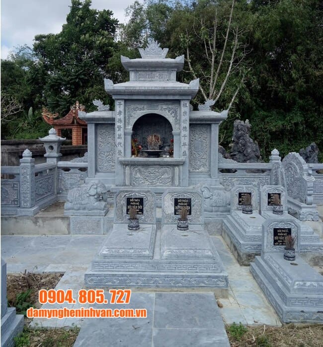 mẫu khu lăng mộ đá tại Bình Định đẹp nhất