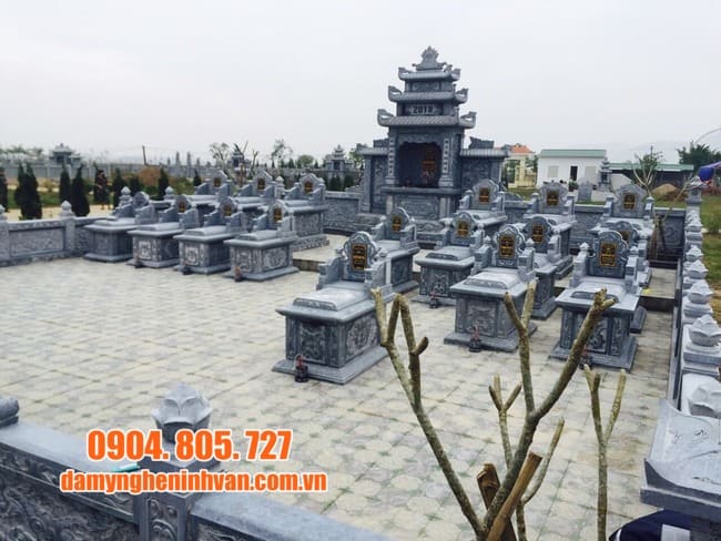 mẫu khu lăng mộ đá tại Bình Định