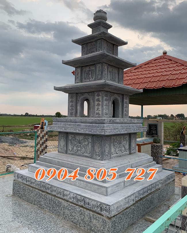 Bán và lắp đặt tháp mộ thờ tro cốt bằng đá tự nhiên tại Bình Phước