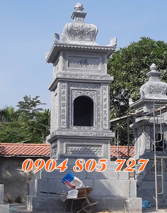 Tháp để hũ tro cốt bằng đá bán tại Đồng Nai