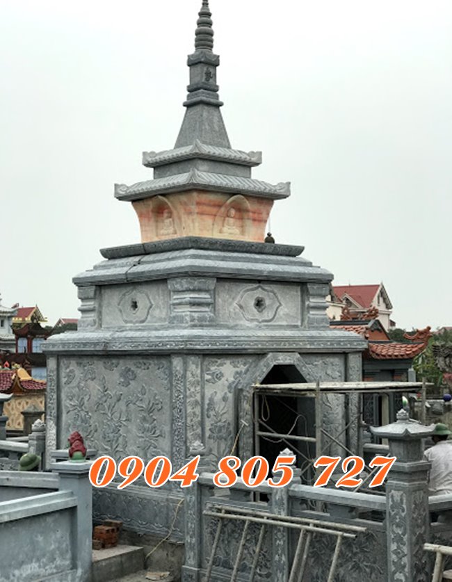 Tháp mộ đá để tro cốt tại TP Hồ Chí Minh