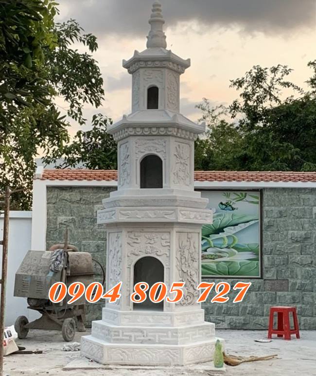 Tháp thờ hài cốt bằng đá bán tại Tây Ninh