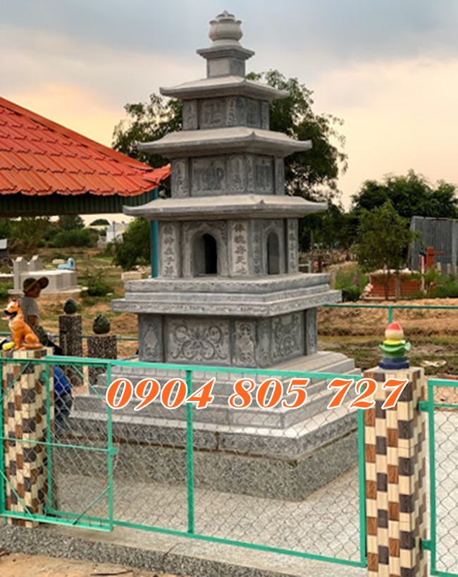 Mẫu mộ tháp để tro cốt tại Sài Gòn