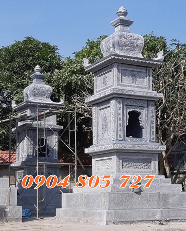Những mẫu tháp mộ đá để tro cốt thiết kế đẹp bán tại Tây Ninh