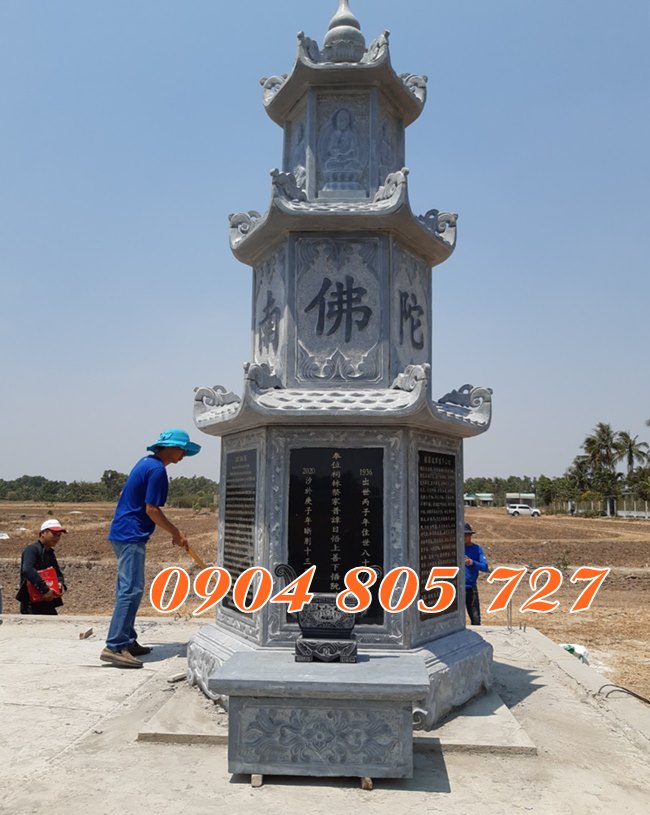 Những mẫu thiết kế tháp mộ để tro cốt và hài cốt bán tại Bình Thuận