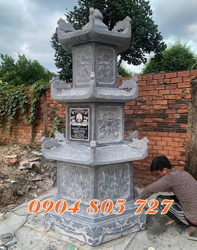 Tháp lục giác để tro cốt bán tại Tây Ninh