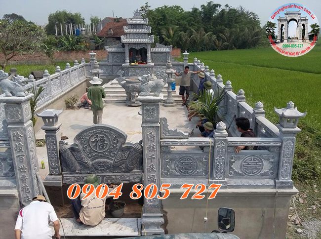 Thiết kế lăng mộ đá bán tại Sơn La