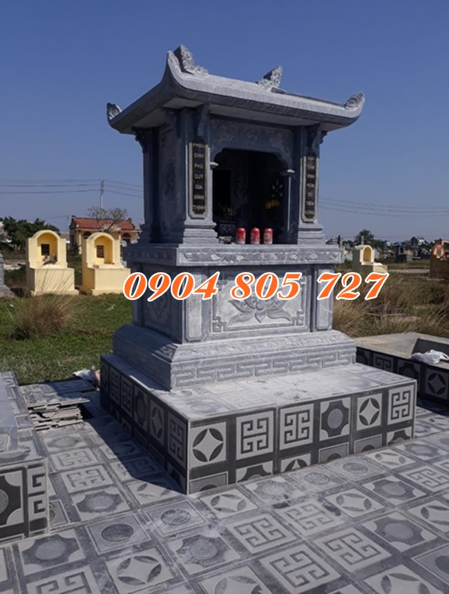 Lăng thờ đá mái chùa tại Hà Nội