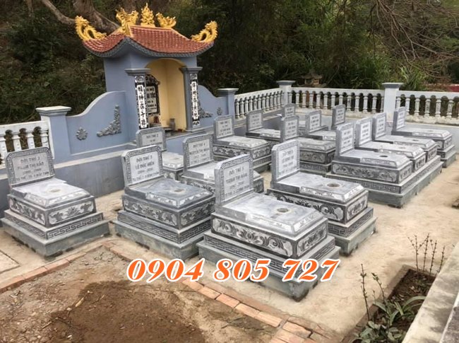 Những khu lăng mộ đá để tro cốt thờ hũ tro cốt đẹp tại An Giang