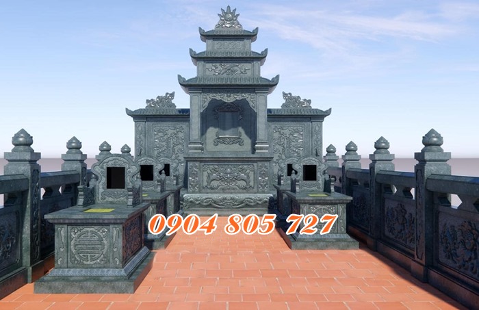 Lăng mộ đá đẹp tại Bình Phước