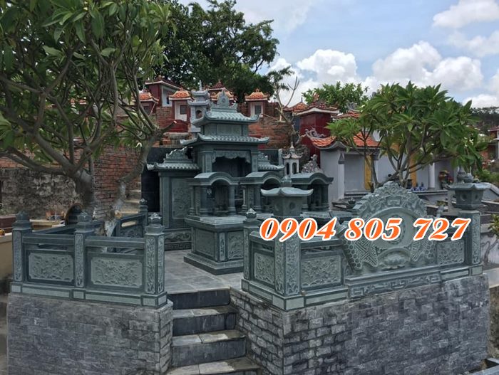 Lăng mộ đá xanh rêu đẹp tại Đồng Nai